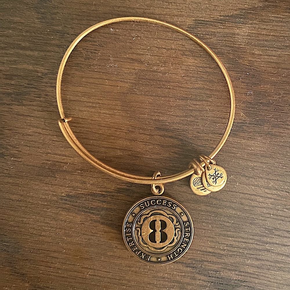 Number 8 Alex and Ani bracelet